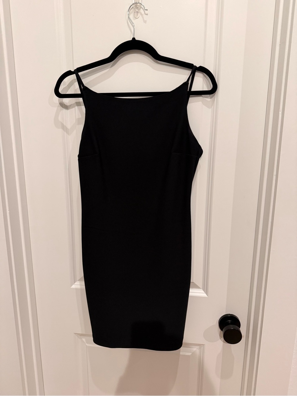 Abercrombie & Fitch Black Backless Spaghetti-Strap Dress